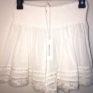 Rebecca Taylor white shorts